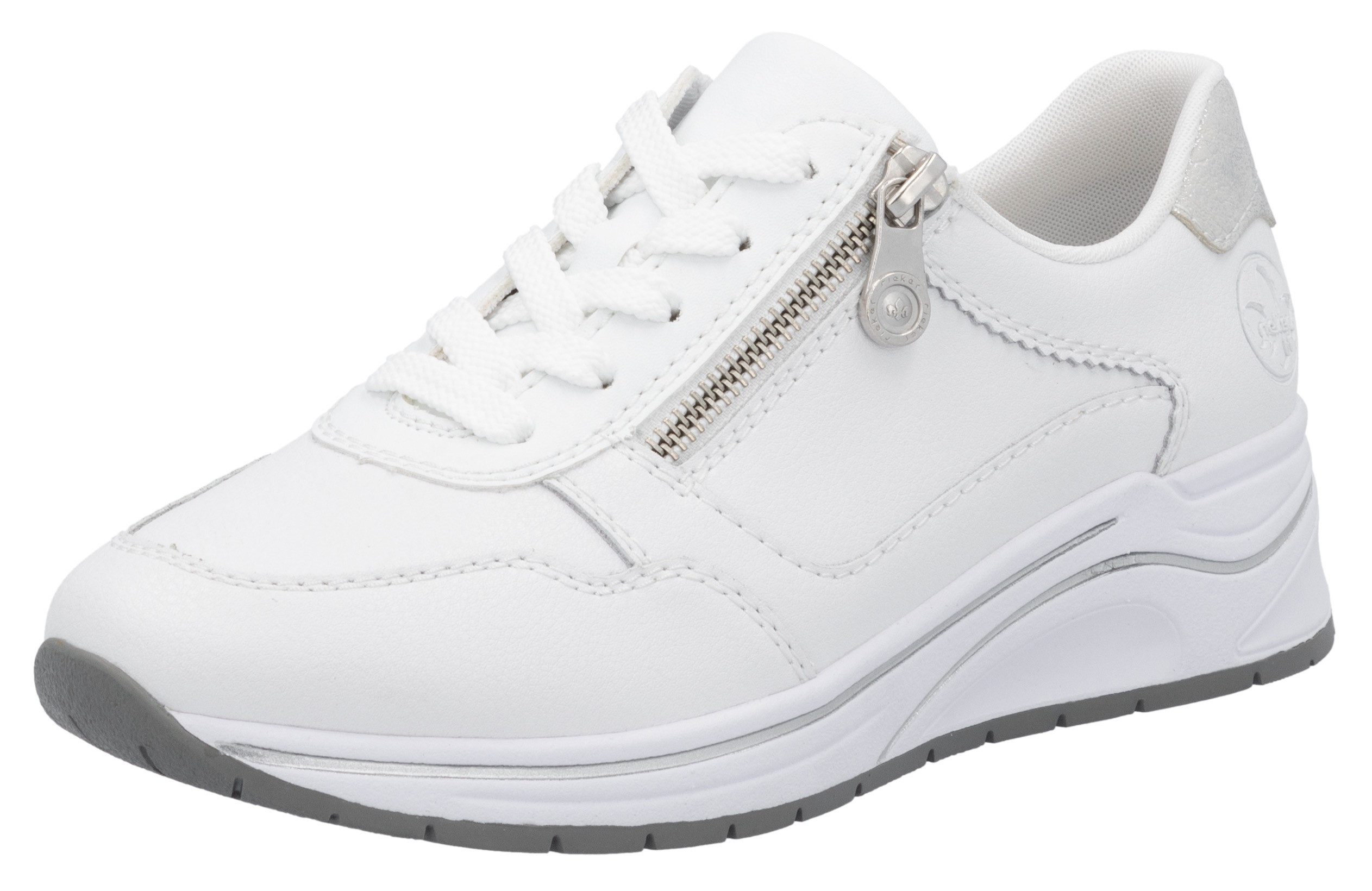 Rieker Keilsneaker, Halbschuh, Schnürschuh, Freizeitschuh mit günstig online kaufen