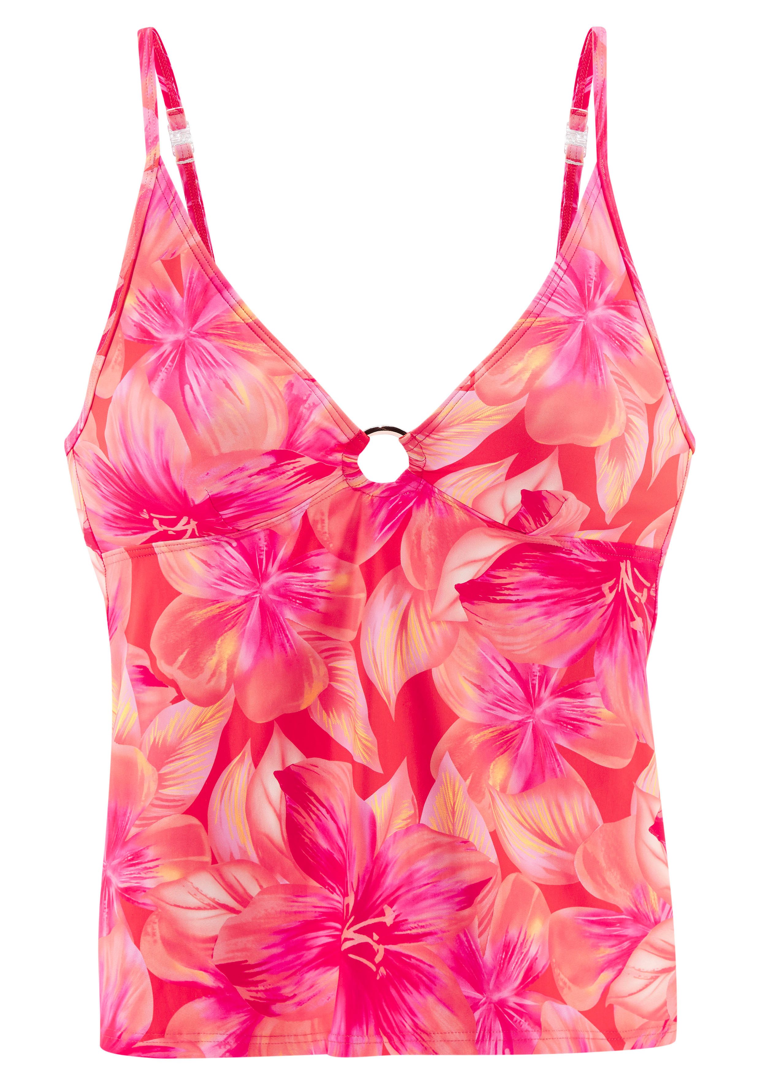 s.Oliver Tankini-Top Jayce, mit hübschem Zierring günstig online kaufen