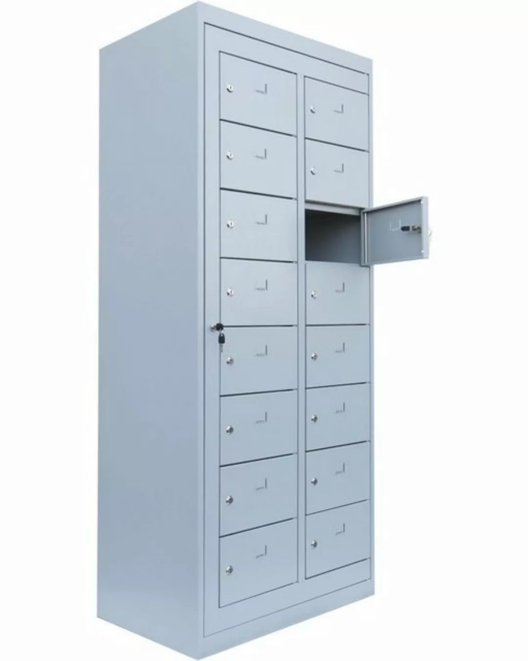 Steelboxx Fächerschrank Verteilerschrank 20 Fächer Postschrank 180x74x50cm günstig online kaufen