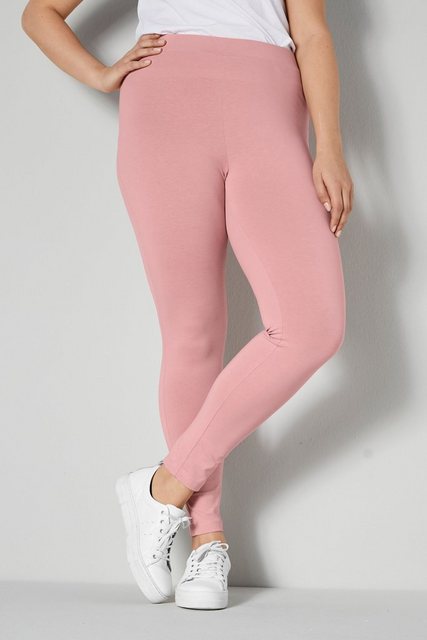 Janet & Joyce Lederimitathose Leggins Skinny Fit Elastikbund günstig online kaufen