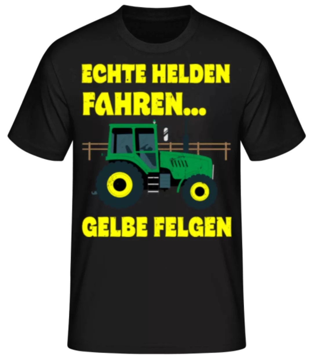 Helden Fahren Gelbe Felgen · Männer Basic T-Shirt günstig online kaufen