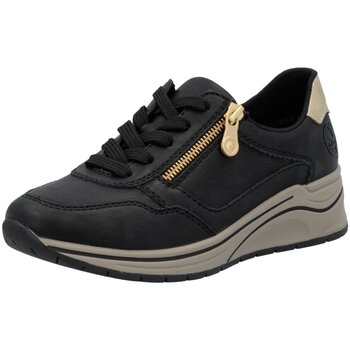 Rieker  Halbschuhe Schnuerschuhe Leder Sneaker N9501-00 günstig online kaufen
