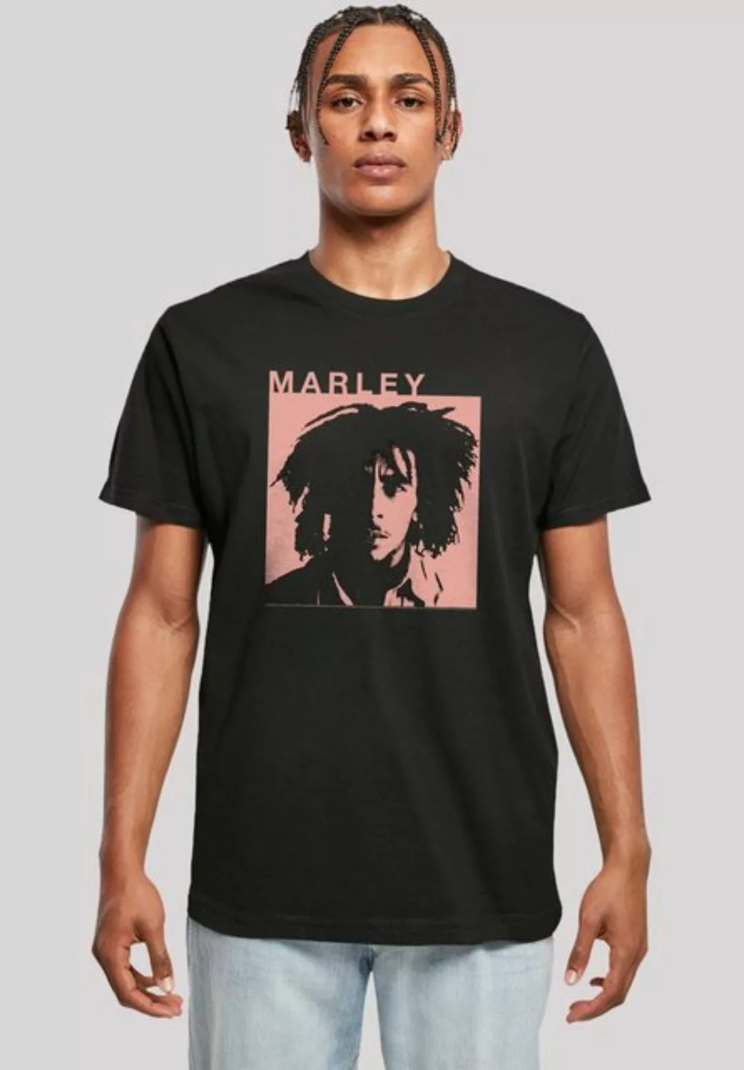 F4NT4STIC T-Shirt Bob Marley Reggae Music by Rock Off Premium Qualität, Mus günstig online kaufen