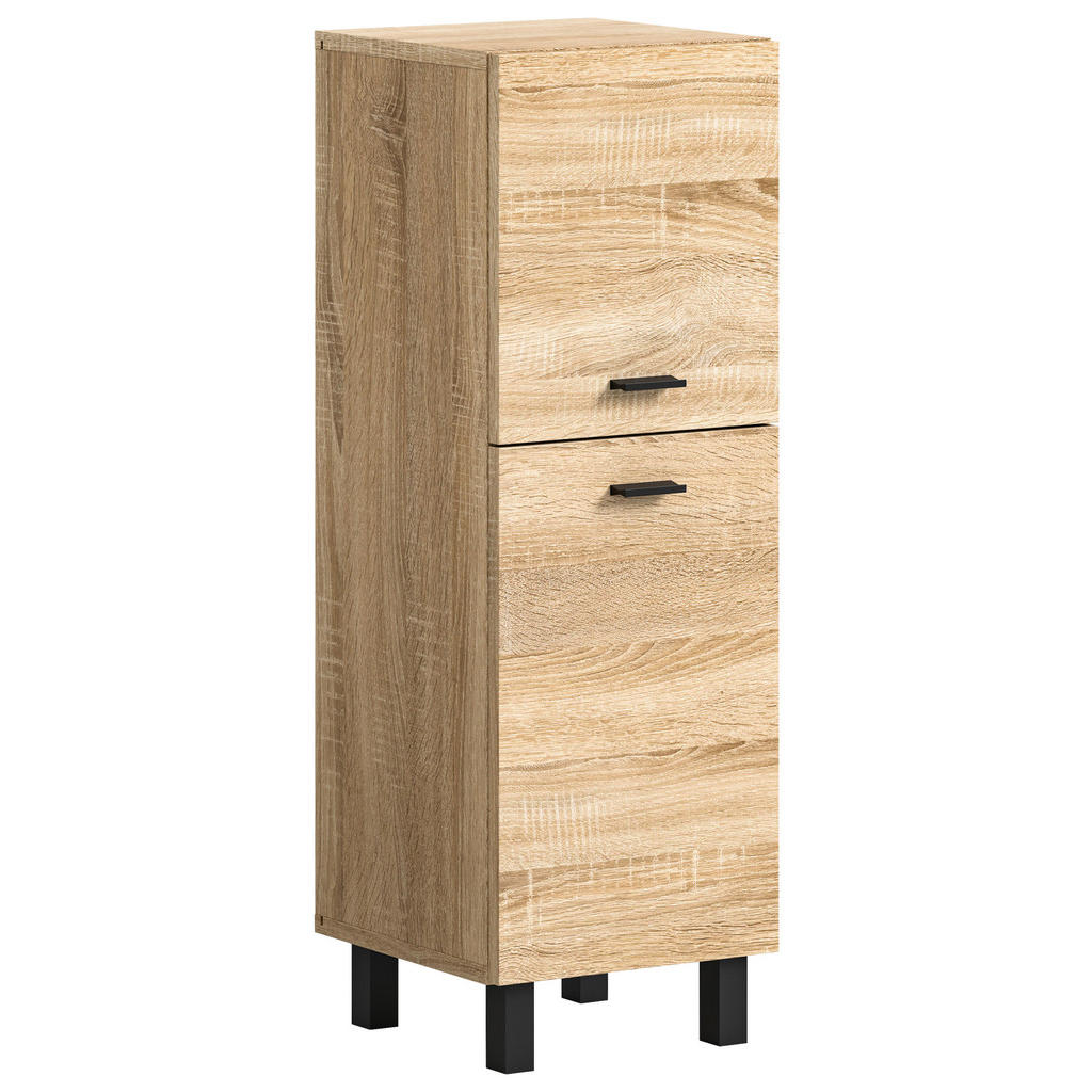 xonox.home Hochschrank in Eiche Sonoma - 30x80x29cm (BxHxT) günstig online kaufen