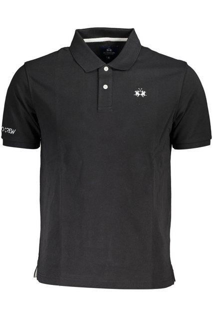 La Martina Poloshirt Elegantes Kurzarm-Poloshirt für Herren in Schwarz günstig online kaufen