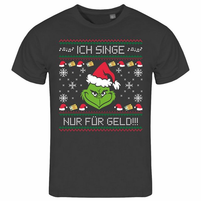 deinshirt Print-Shirt Herren T-Shirt Ich singe nur für Geld Funshirt mit Mo günstig online kaufen