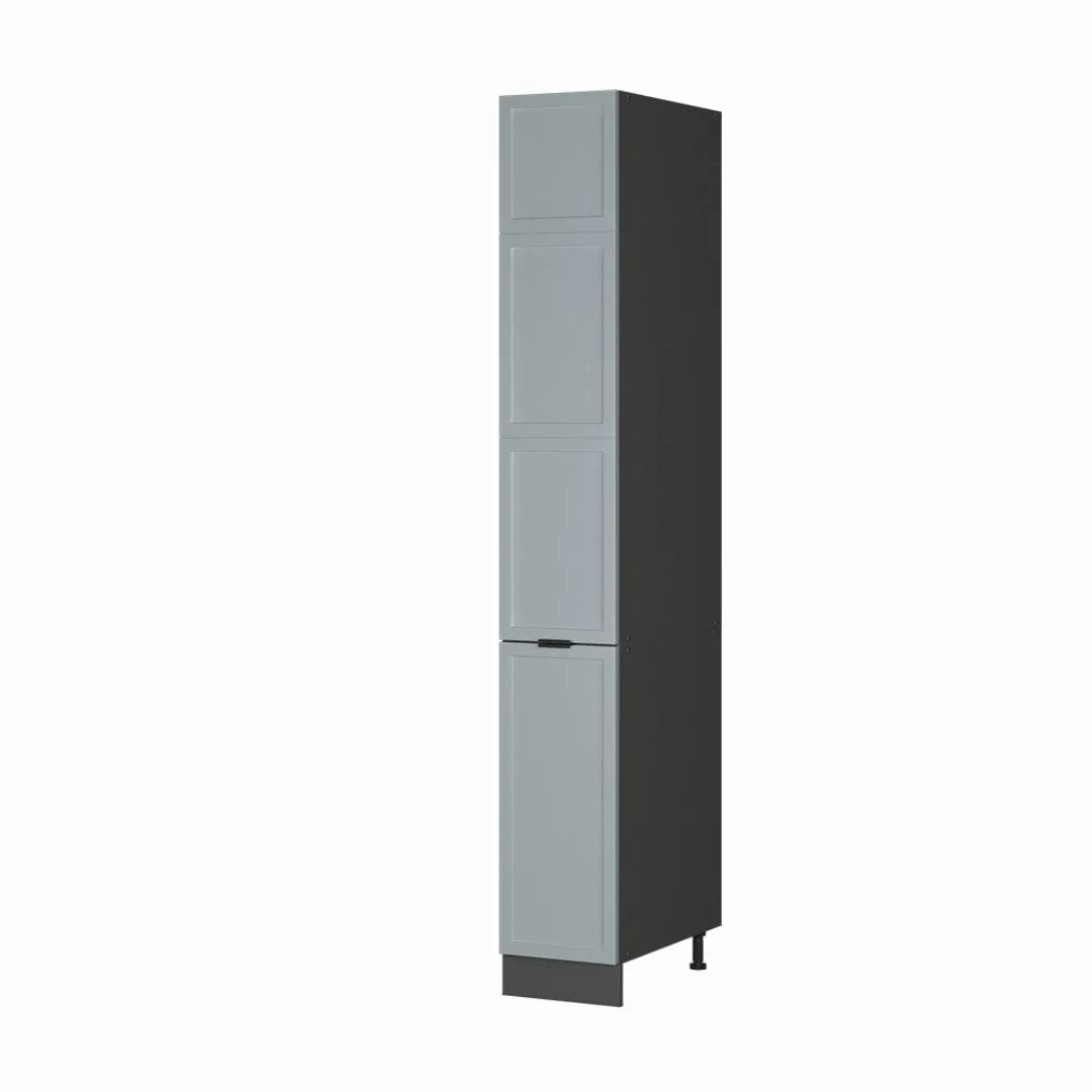 Vicco Hochschrank Fame-Line, Hellblau-grau/Anthrazit, 30 cm günstig online kaufen