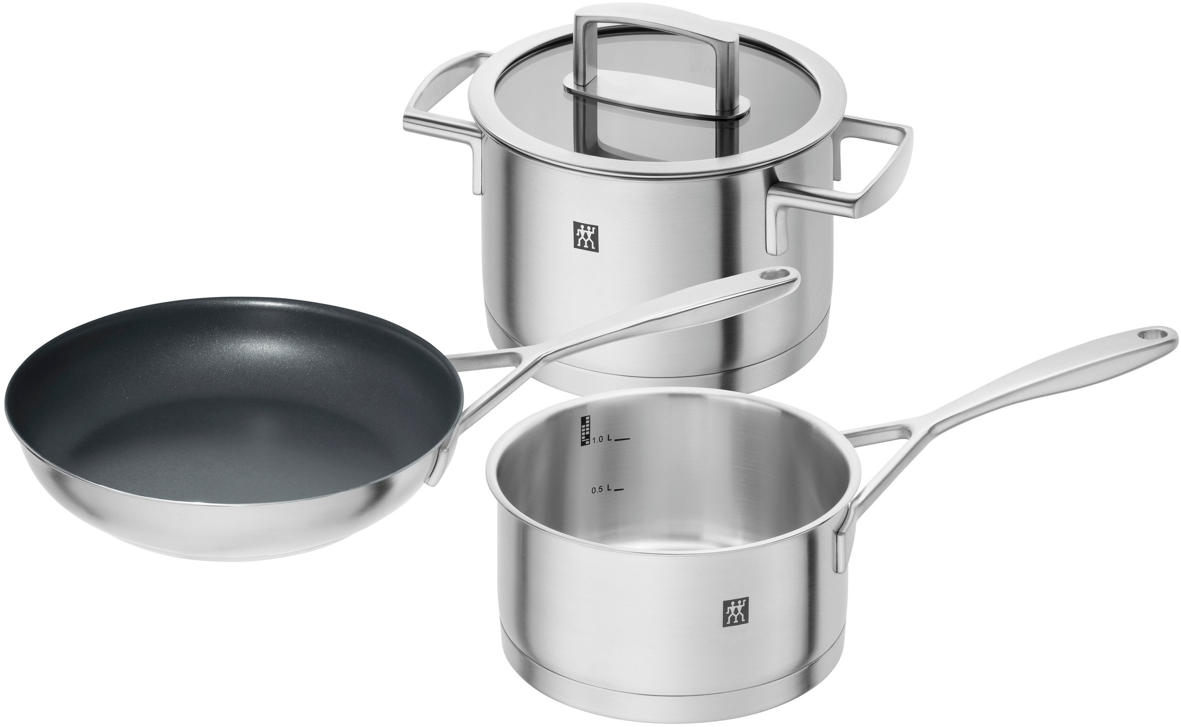 Zwilling Topf-Set »Vitality«, Edelstahl 18/10, (Set, 4 tlg., 1x Kasserolle günstig online kaufen