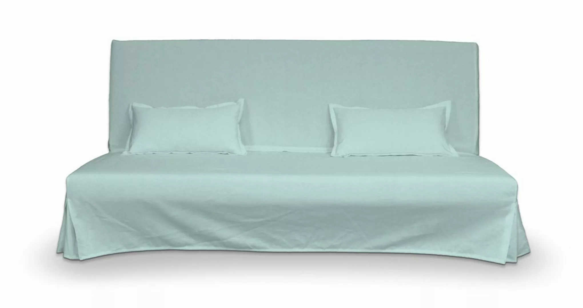 Bezug für Beddinge Sofa, lang mit zwei Kissenhüllen, hellblau, Bezug für Be günstig online kaufen