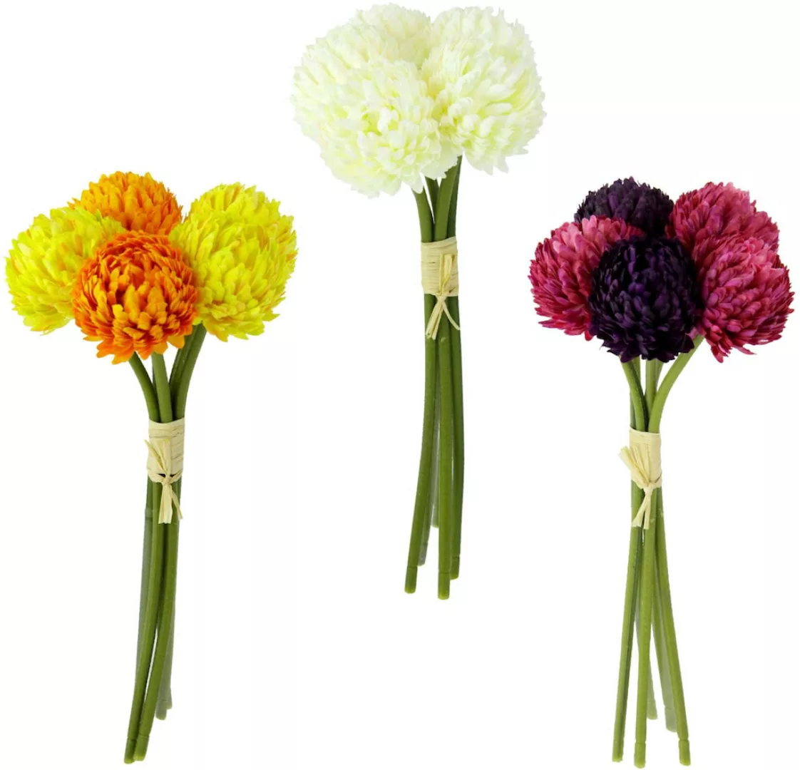 I.GE.A. Blumenstrauß »Chrysanthemen«, Kunstblumen günstig online kaufen