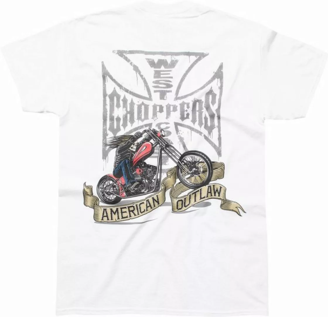 West Coast Choppers T-Shirt Outlaw T-Shirt White günstig online kaufen