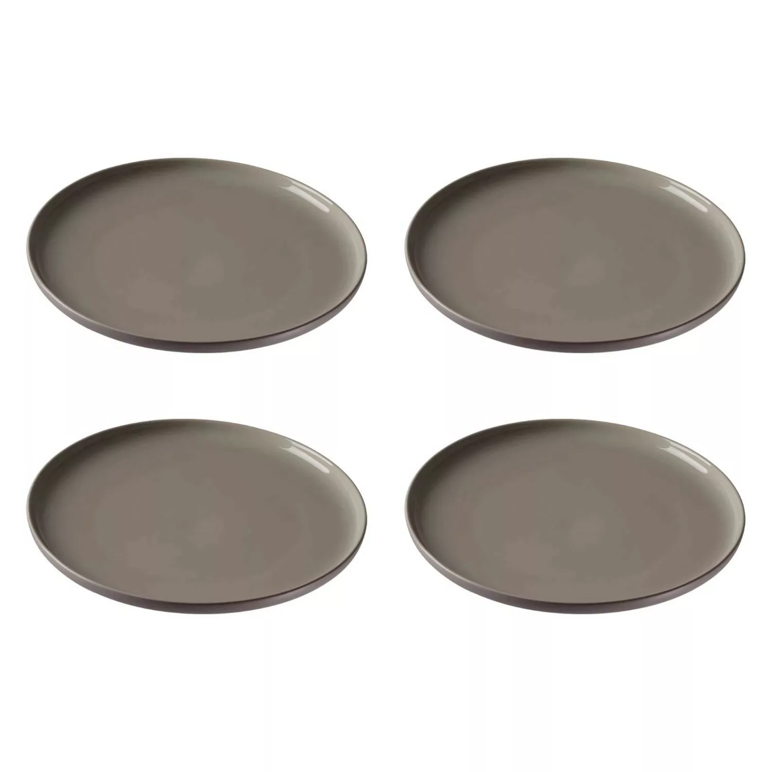 Ritzenhoff & Breker Jasper Speiseteller 26 cm 4er Set Taupe günstig online kaufen