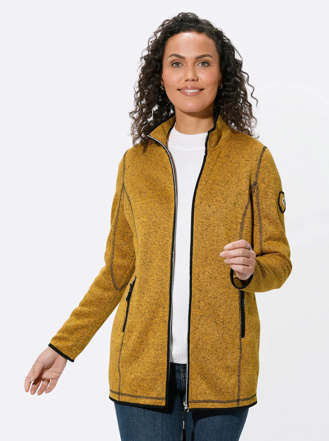 Casual Looks Fleecejacke günstig online kaufen