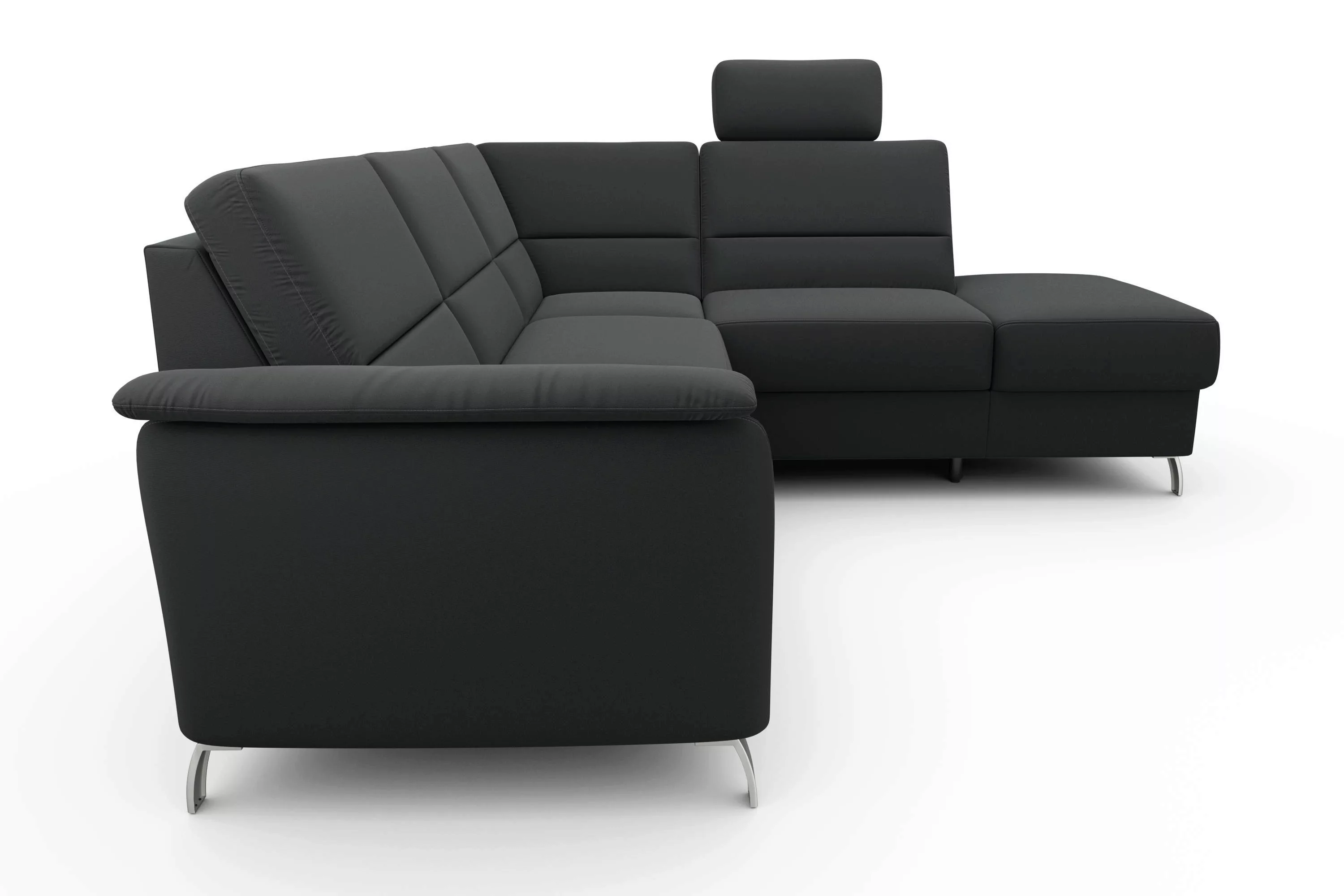 sit&more Ecksofa »Palmera L-Form«, Federkern, wahlweise mit Bettfunktion un günstig online kaufen