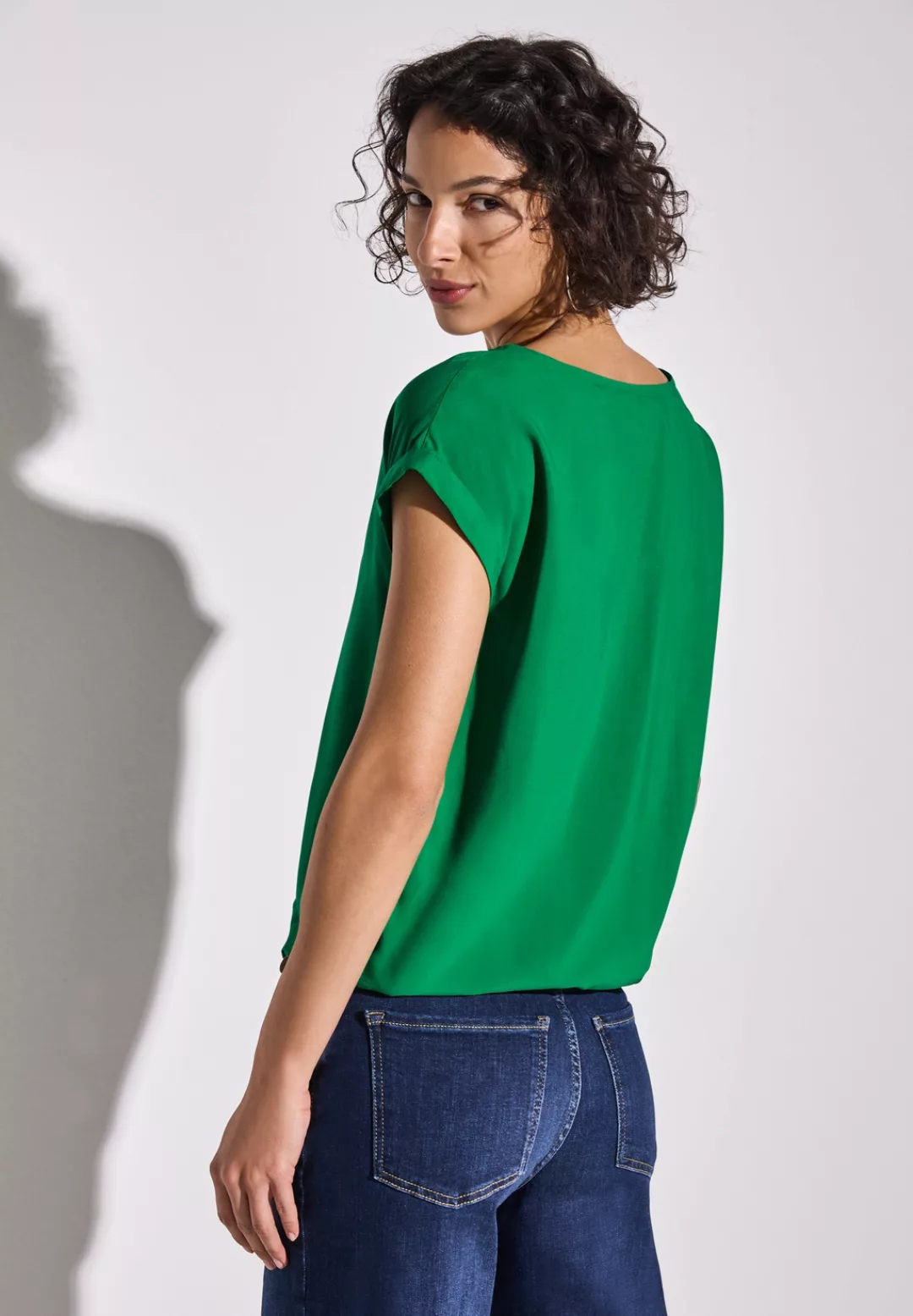 STREET ONE Hemdbluse, aus softer Viskose günstig online kaufen