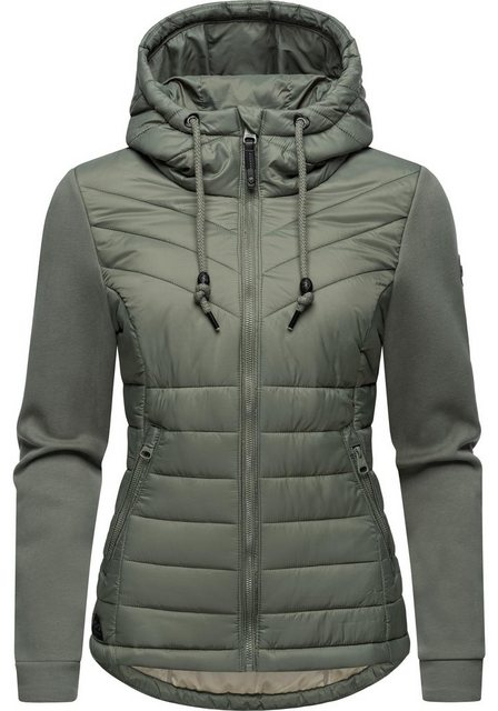 Ragwear Outdoorjacke Sandrra Steppjacke aus modernem Materialmix mit Kapuze günstig online kaufen