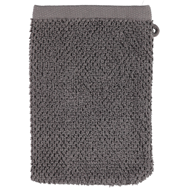 Essenza Connect Organic Uni - Farbe: grey - Waschhandschuh 16x22 cm günstig online kaufen