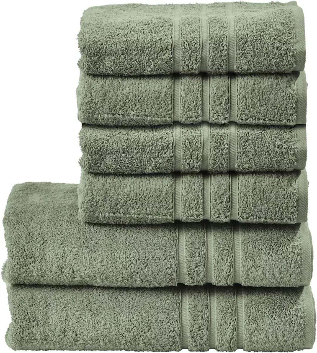 done.® Handtuch Set Daily Uni, Walkfrottier günstig online kaufen