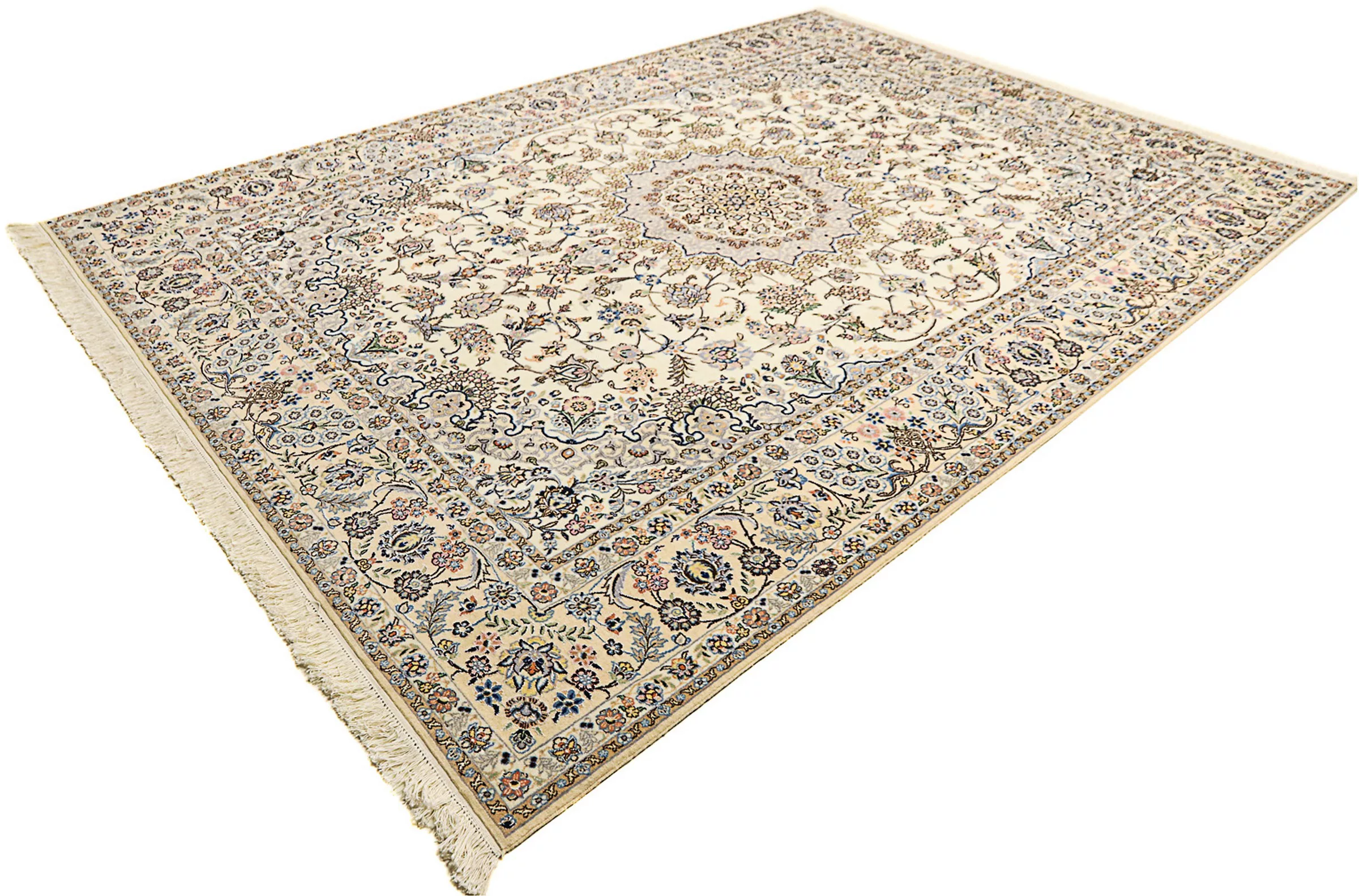 morgenland Orientteppich »Perser - Nain - Royal - 352 x 254 cm - beige«, re günstig online kaufen