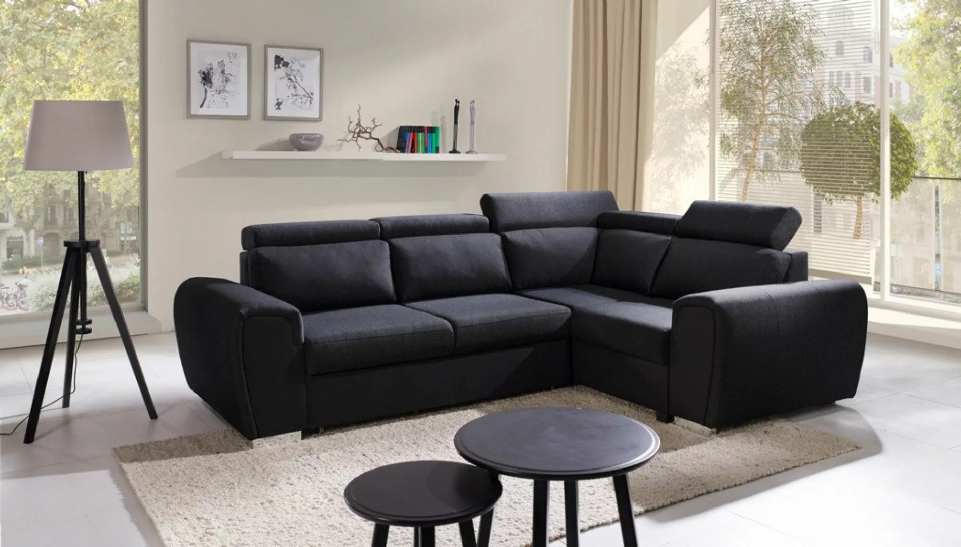 ALTDECOR Ecksofa WIZAR, Couch mit Schlaffunktion, Wohnzimmer - Wohnlandscha günstig online kaufen