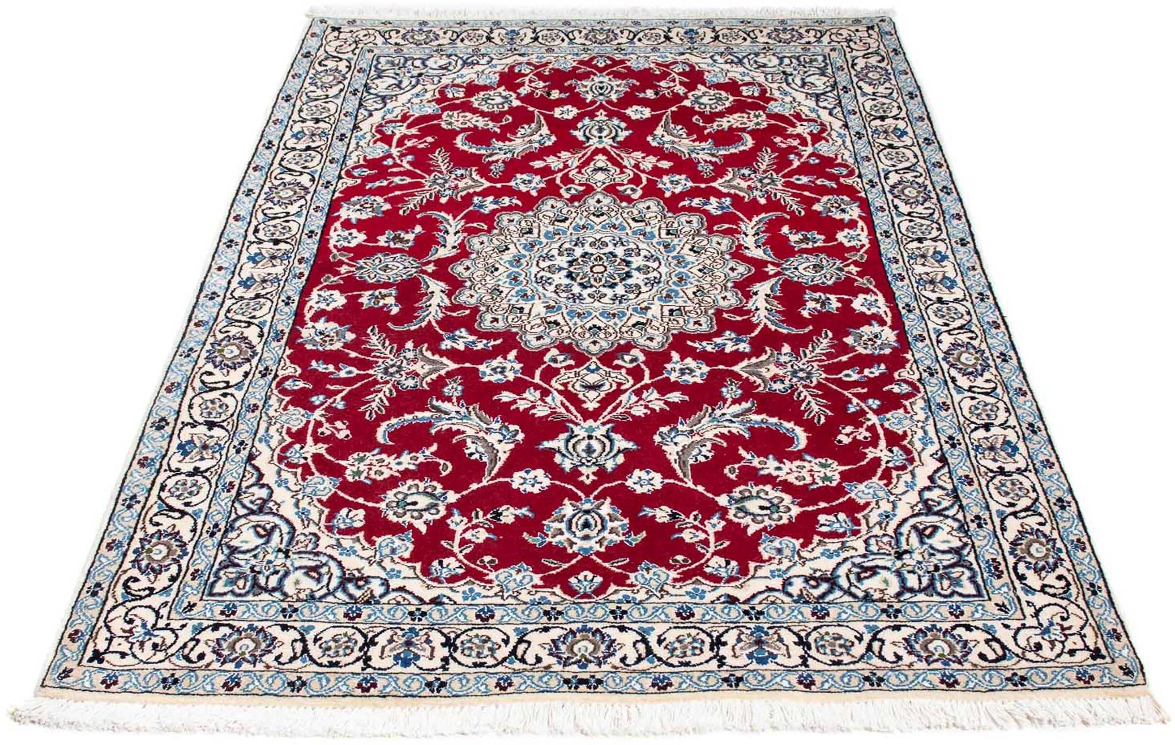 morgenland Orientteppich »Perser - Nain - Royal - 179 x 110 cm - rot«, rech günstig online kaufen