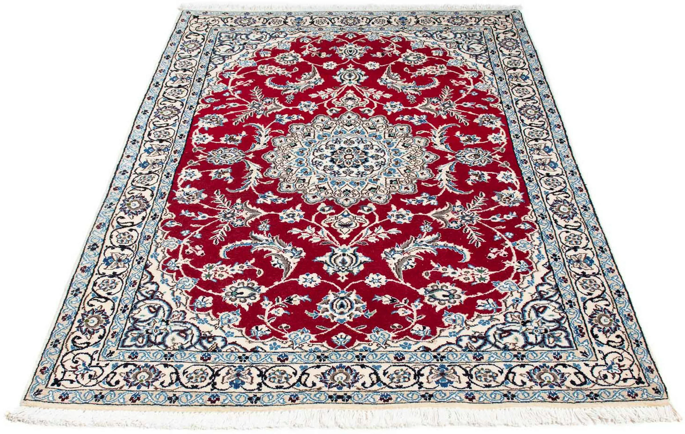 morgenland Orientteppich »Perser - Nain - Royal - 179 x 110 cm - rot«, rech günstig online kaufen