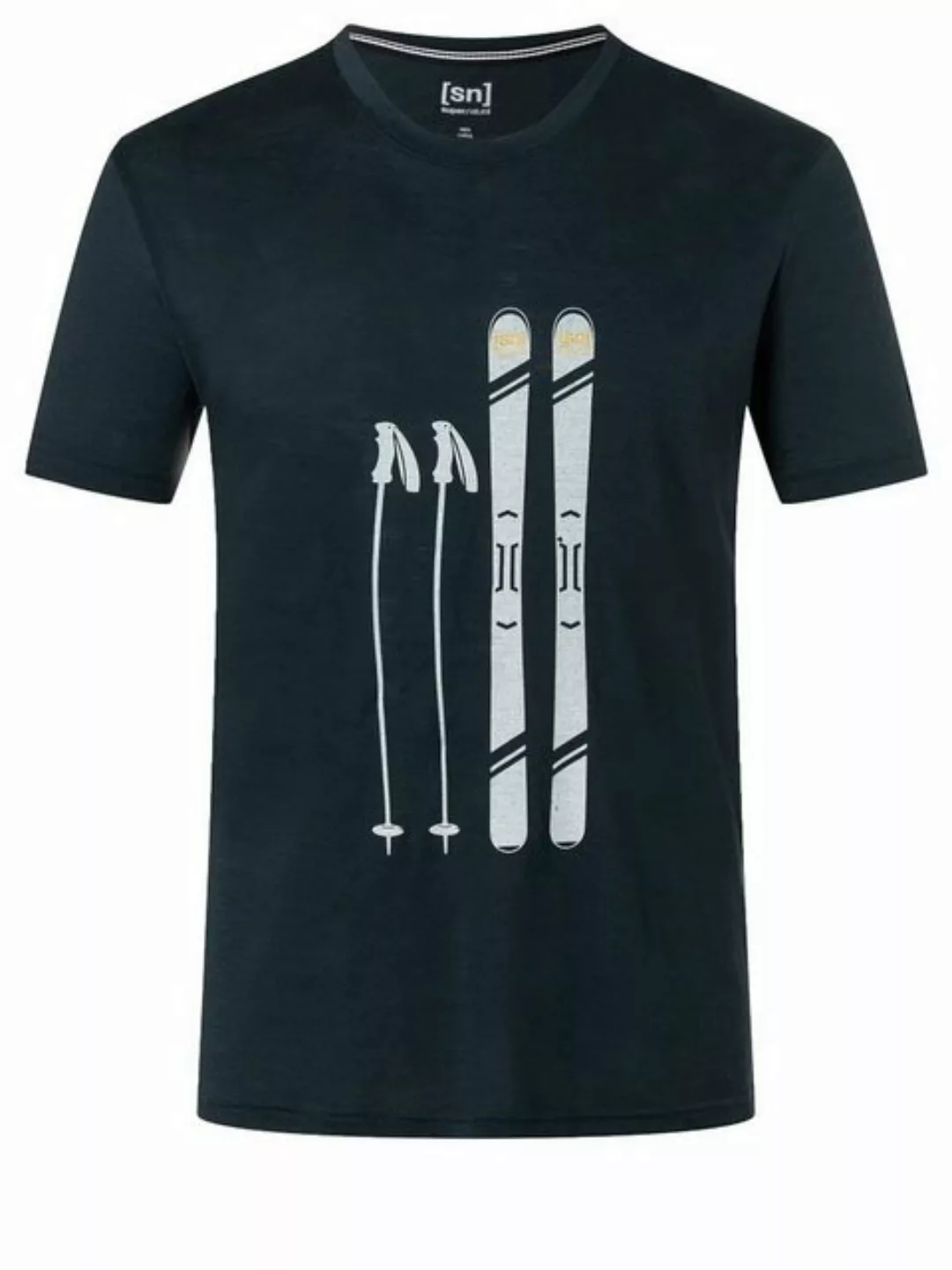 SUPER.NATURAL Kurzarmshirt Super.natural M Skiing Gear Tee Herren günstig online kaufen