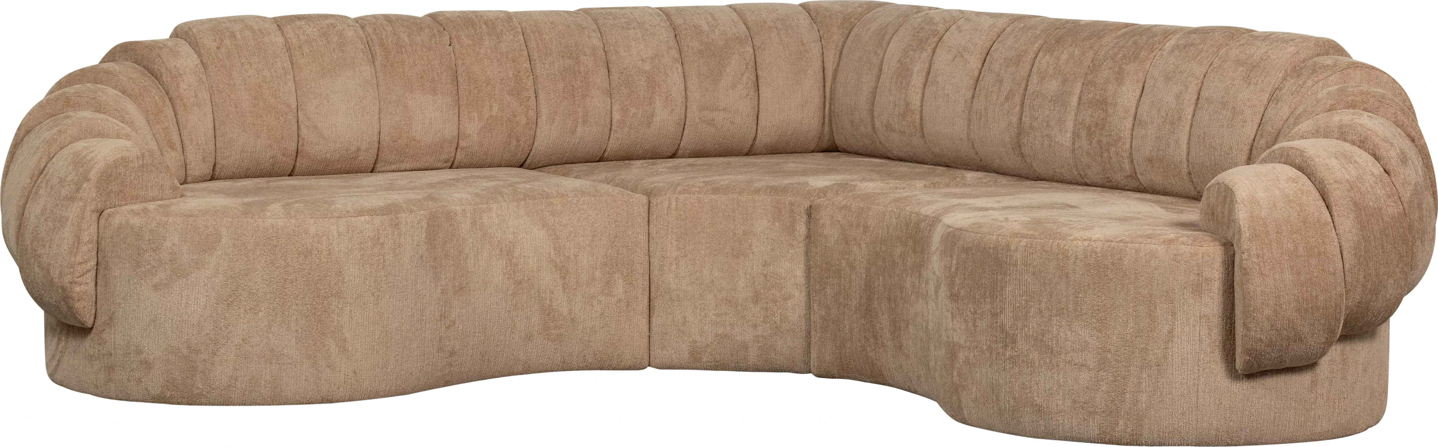 WOOOD Ecksofa "Croissant", 83x260x260 günstig online kaufen