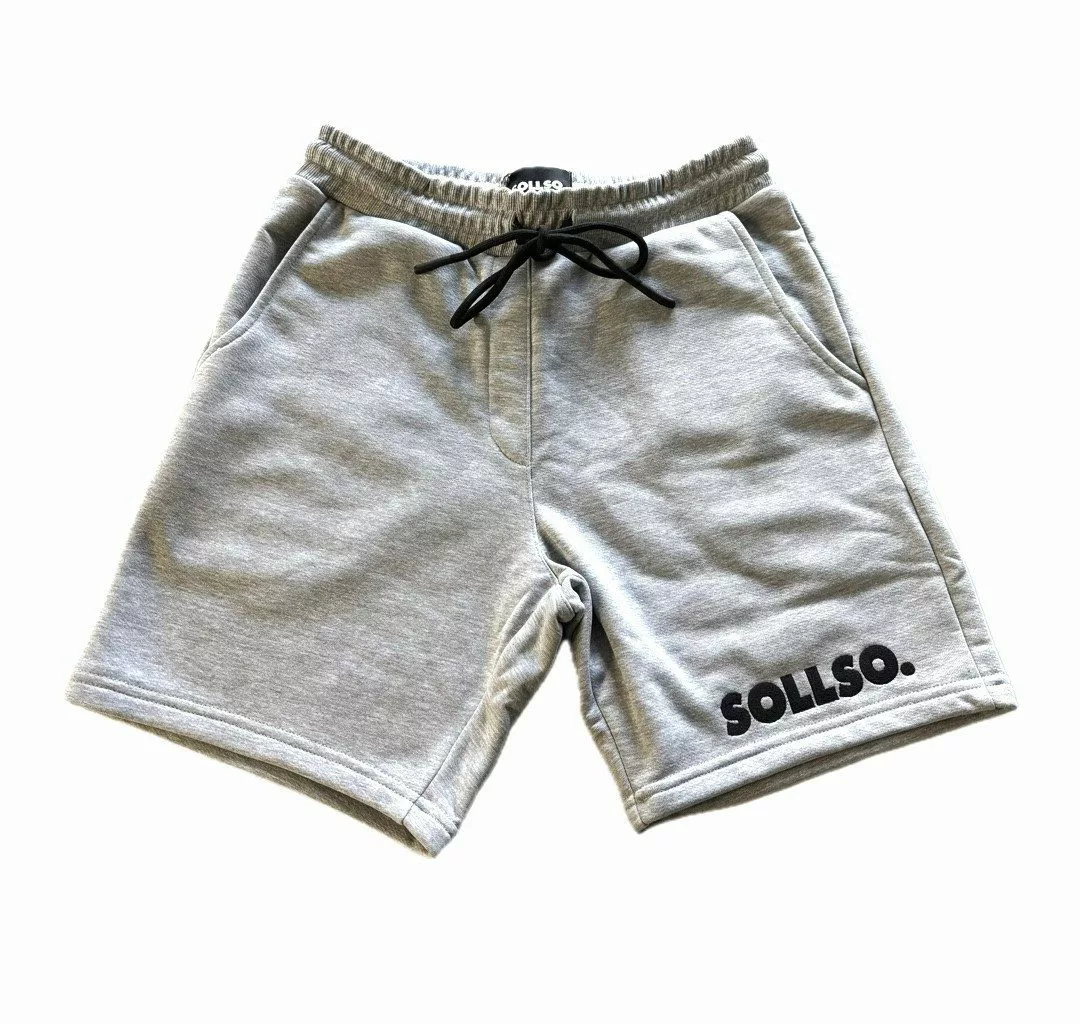 Sollso. Sweatshorts Sweatshorts „SOLLSO.“, Grau Melliert günstig online kaufen