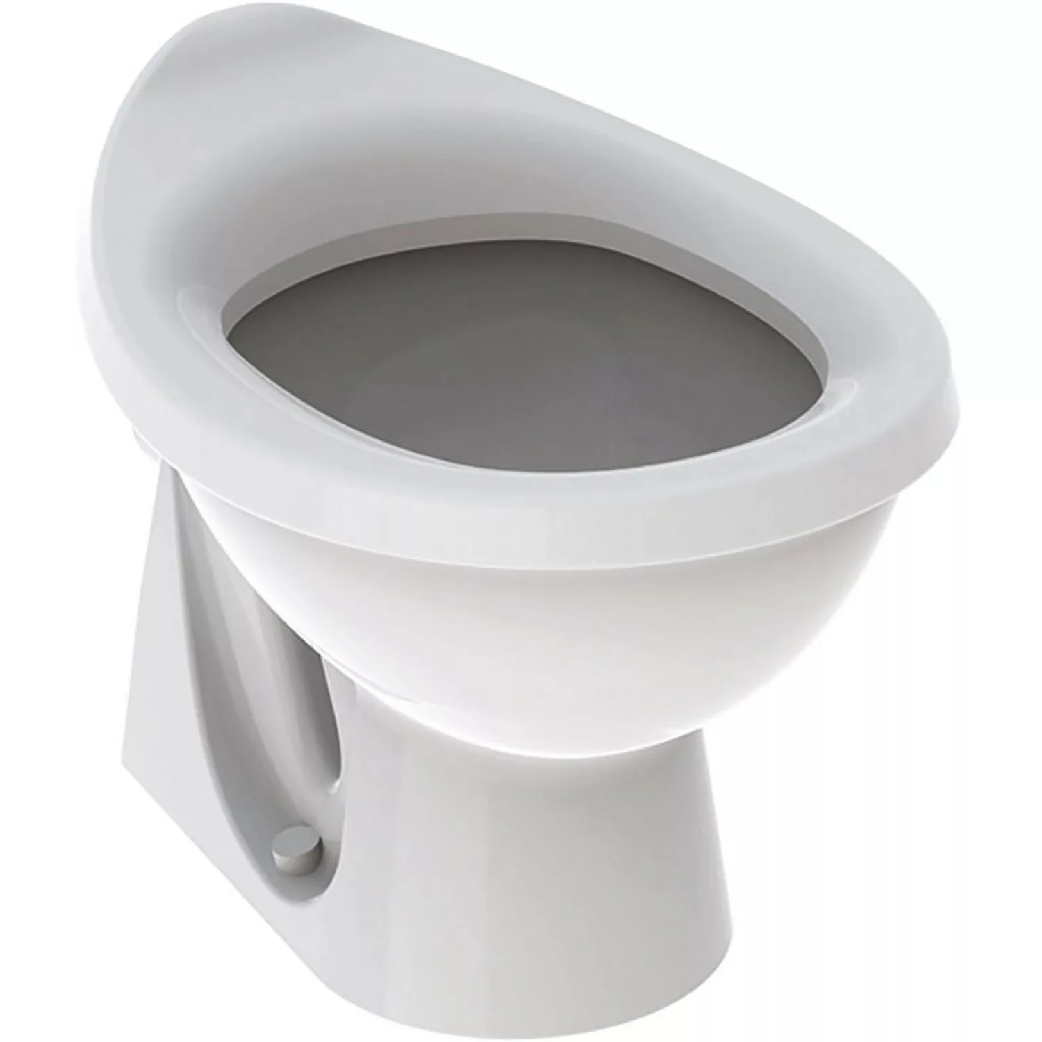 Geberit Stand-WC Bambini Tiefspüler f. Kleinkinder Spülrand Abg. horiz. Wei günstig online kaufen