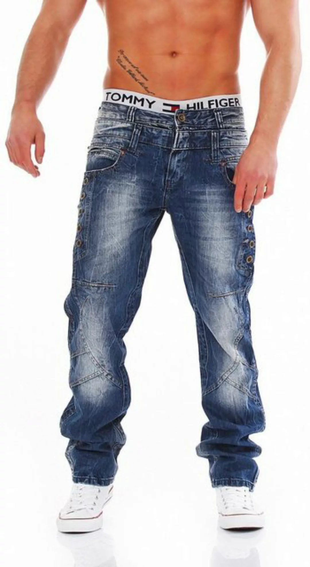 Cipo & Baxx Regular-fit-Jeans Cipo & Baxx C-1099 Regular Fit Herren Jeans H günstig online kaufen