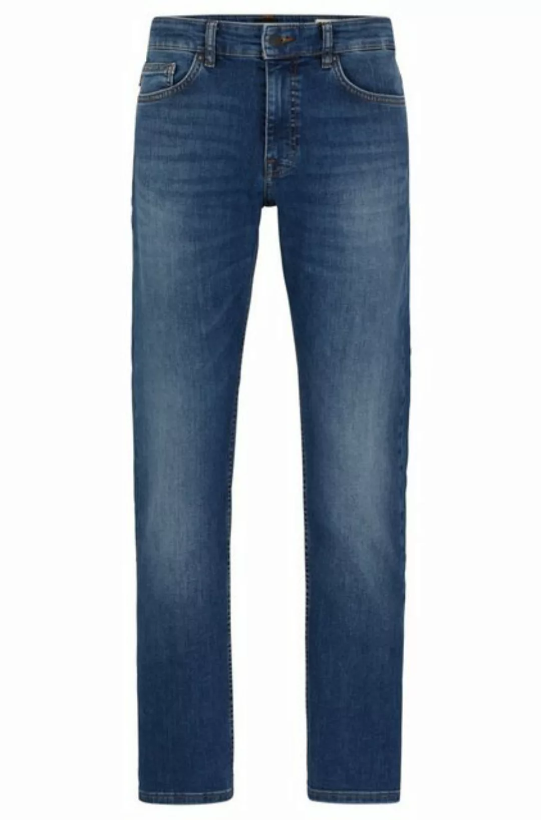 BOSS ORANGE Straight-Jeans Delaware BC-P mit BOSS ORANGE Logobadge günstig online kaufen