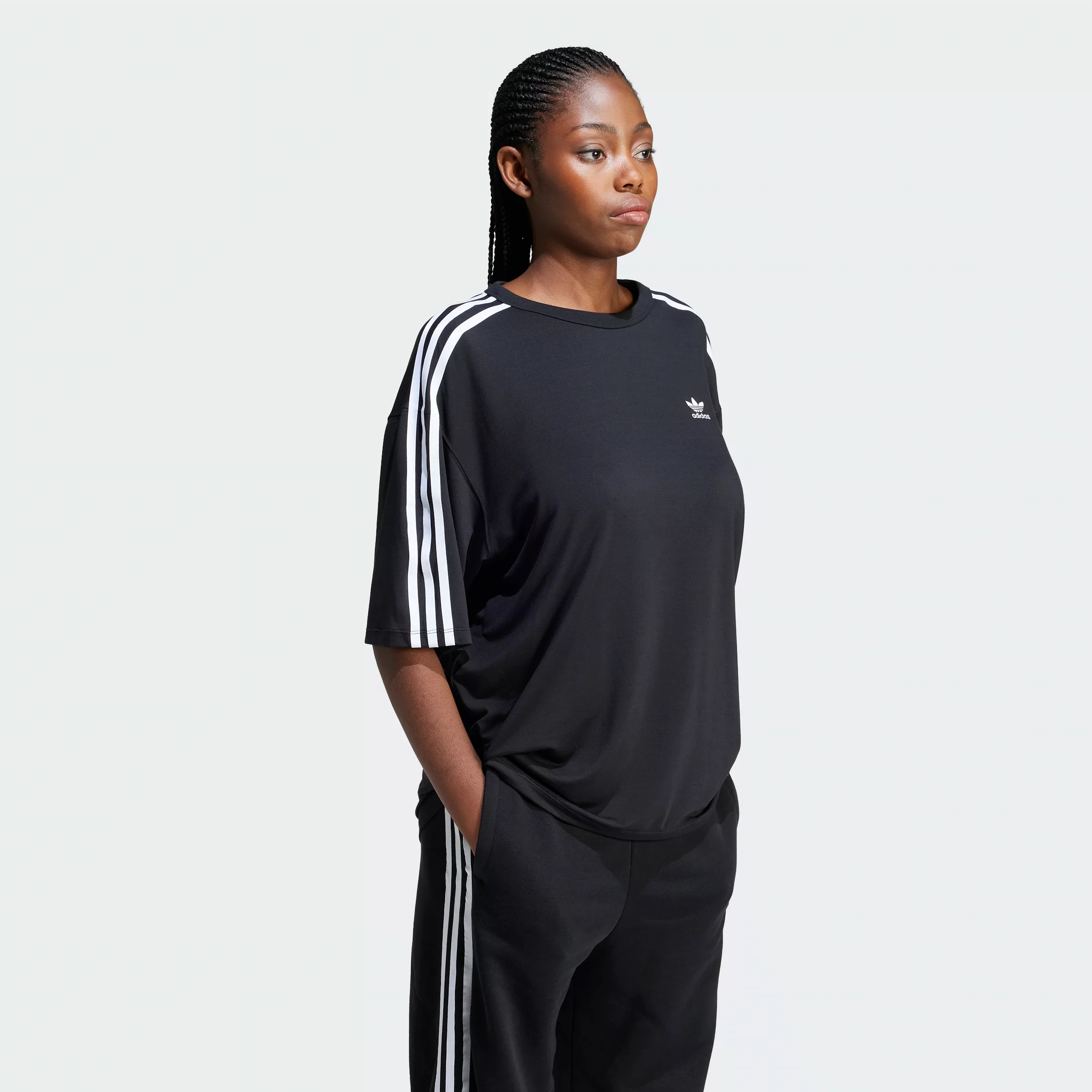 adidas Originals T-Shirt "3 STRIPE TEE OS" günstig online kaufen