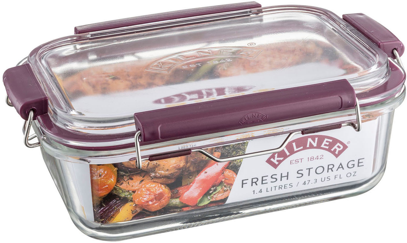 KILNER Frischhaltedose, (Set, 1 tlg.), auslaufsicherer Bügelverschluss, hit günstig online kaufen