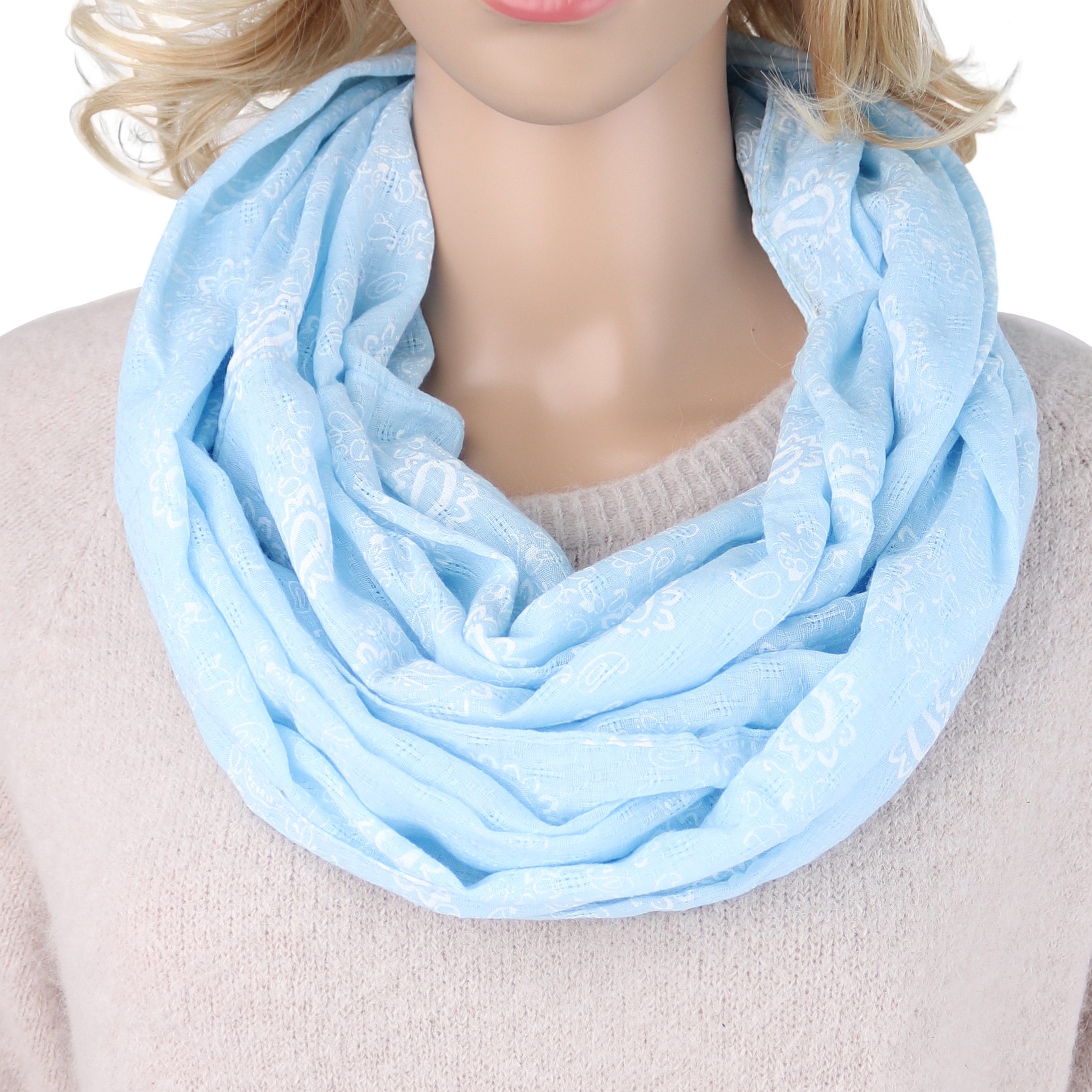MIRROSI Loop Damen Schal mit Paisley günstig online kaufen