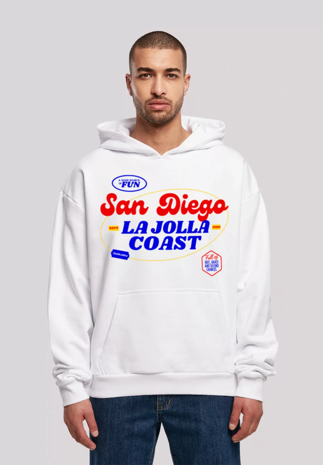 F4NT4STIC Kapuzenpullover "San Diego OVERSIZE HOODIE" günstig online kaufen