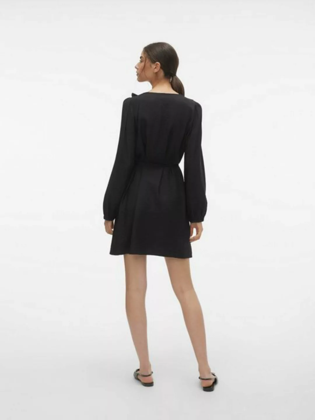 Vero Moda Sommerkleid PURA (1-tlg) Rüschen günstig online kaufen
