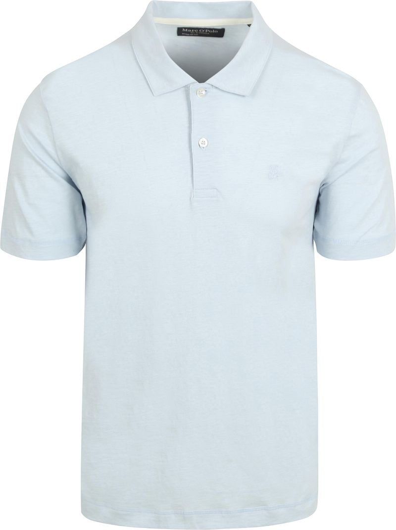 Marc O'Polo Poloshirt Slubs Starlight Blau - Größe L günstig online kaufen