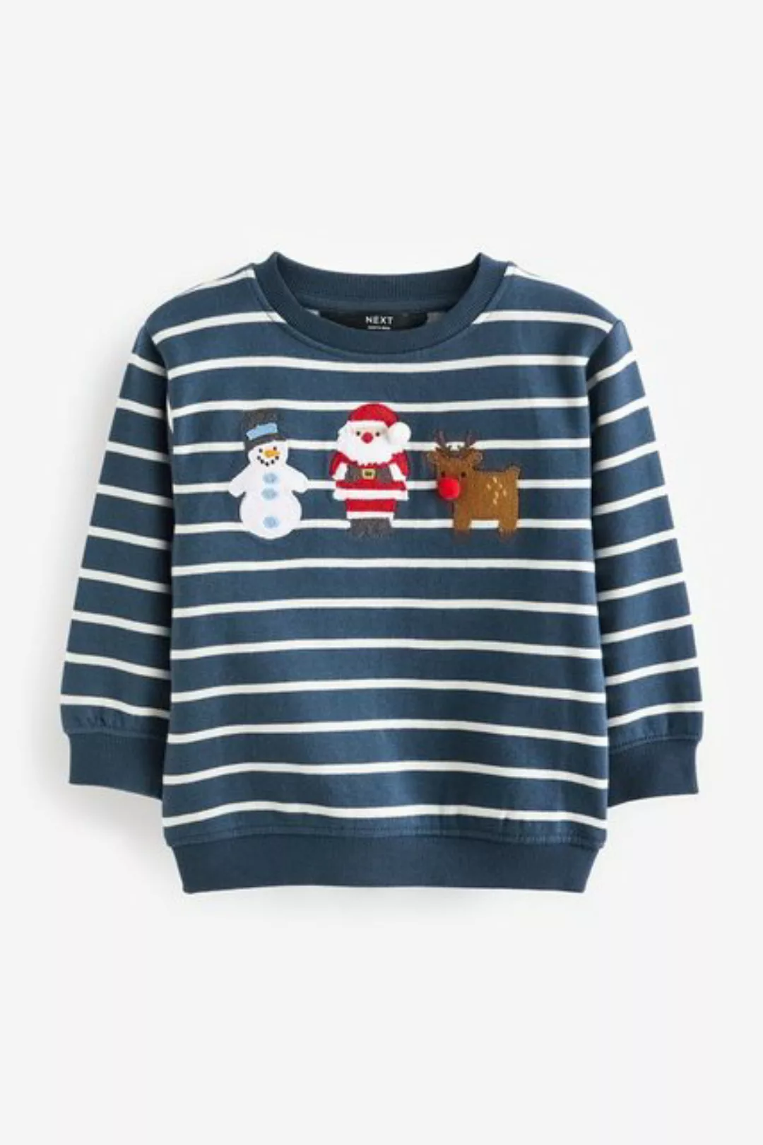 Next Sweatshirt Sweatshirt mit Rundhalsausschnitt und Applikation (1-tlg) günstig online kaufen