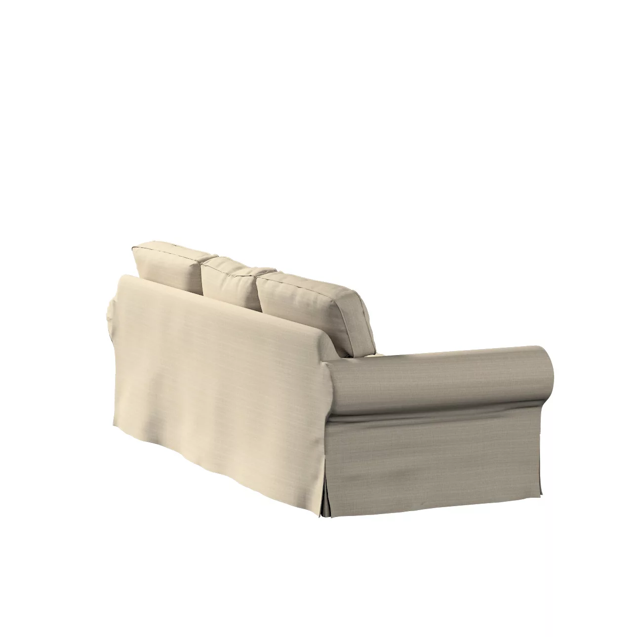 Bezug für Ektorp 3-Sitzer Schlafsofa, ALTES Modell, beige, Sofahusse Ektorp günstig online kaufen