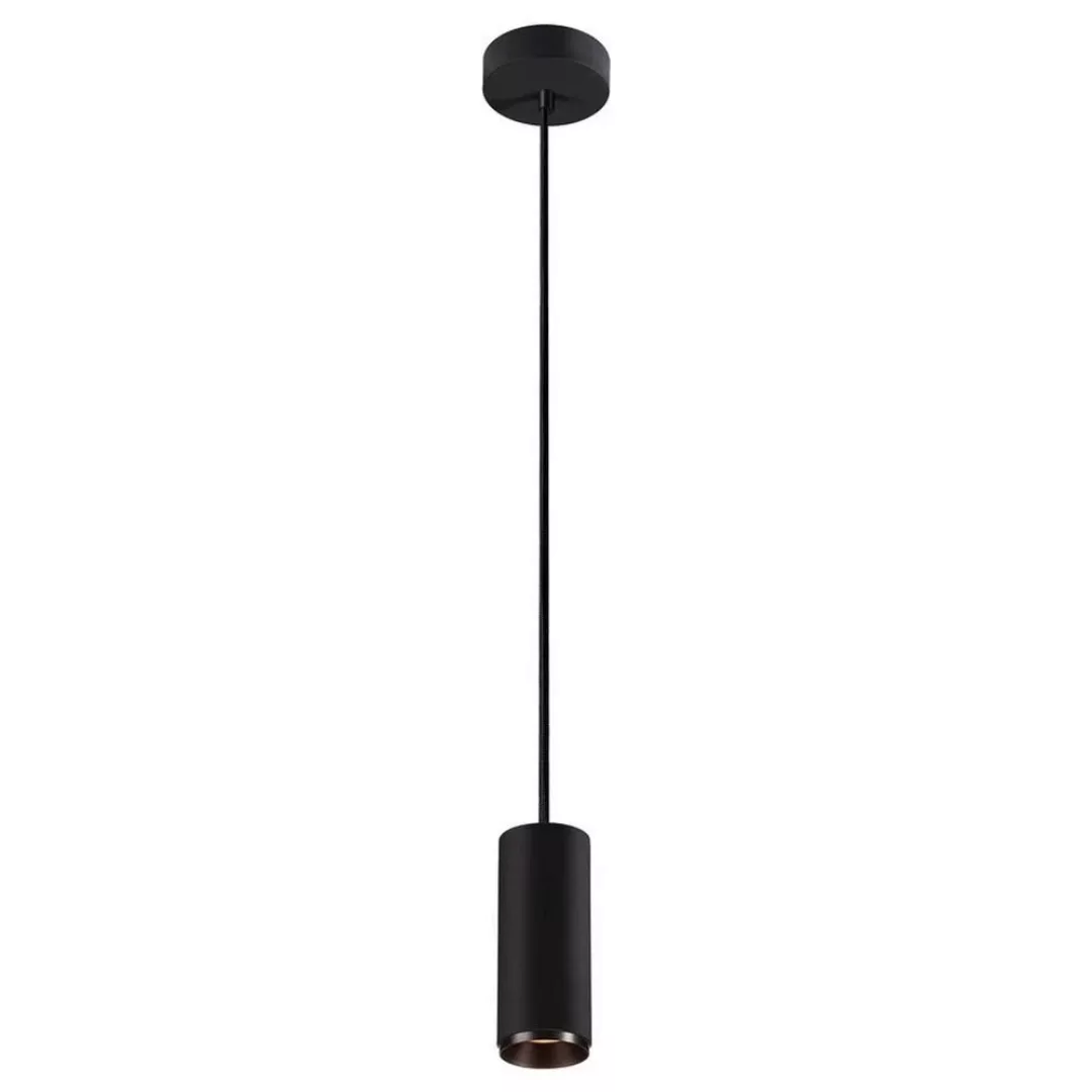 LED Pendelleuchte Numinos in Schwarz 10,42W 985lm 2700K 36° günstig online kaufen