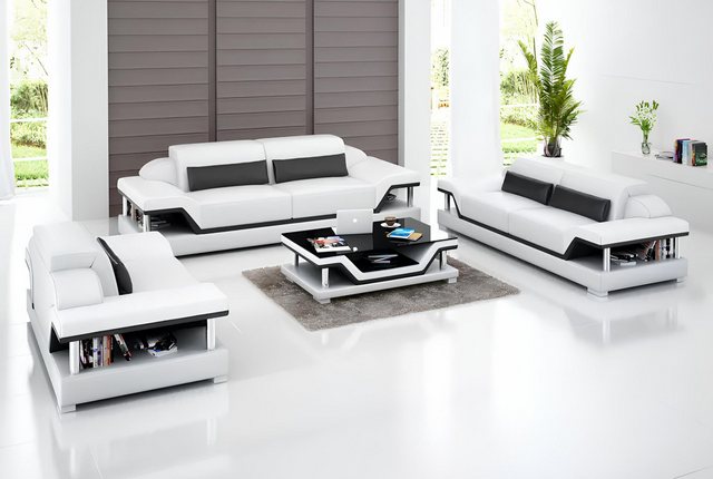 Xlmoebel Sofa Dreiteiliges Sitzgruppen-Set mit modernem Luxus-Design und ne günstig online kaufen