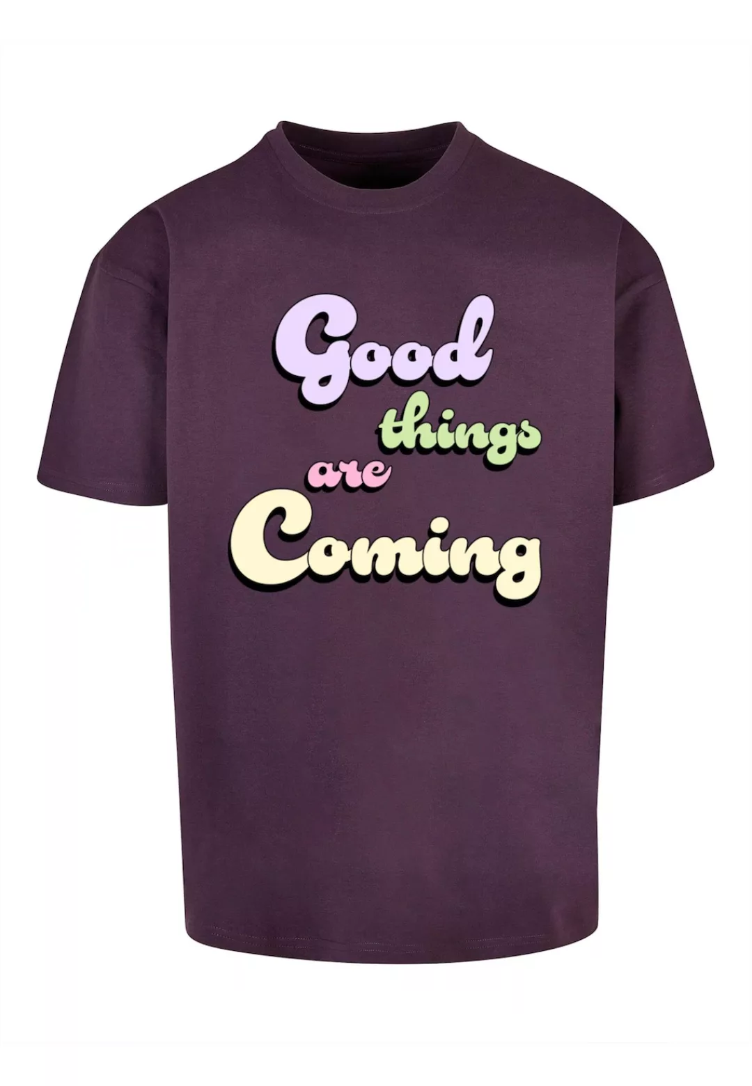 Merchcode T-Shirt "Merchcode Herren Good Things Heavy Oversized Tee" günstig online kaufen