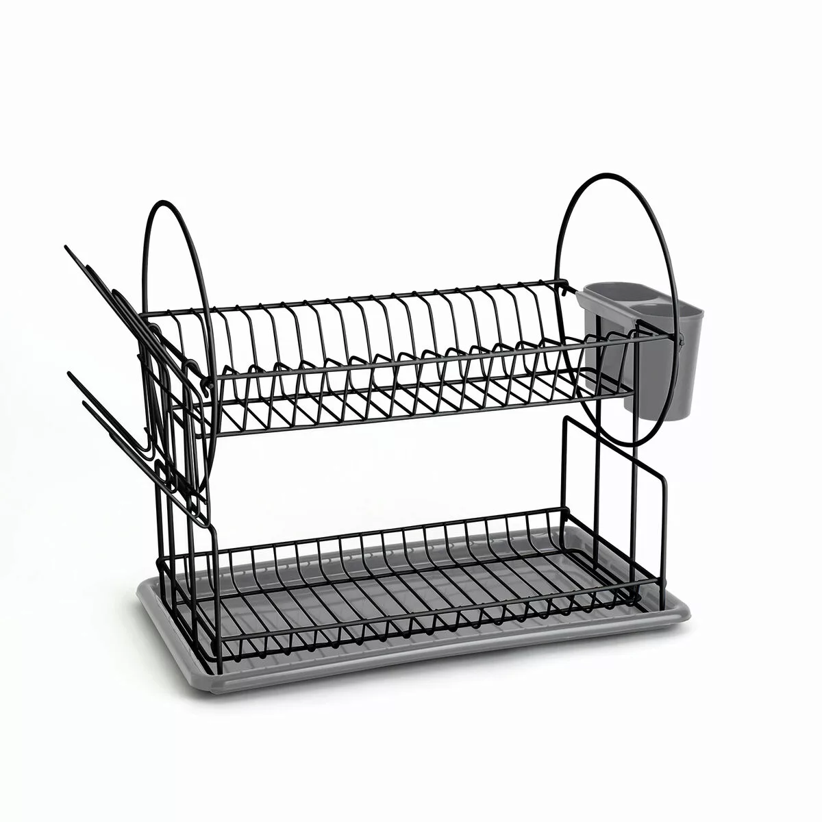 Abtropfer Quid Grau Metall (52 X 23 X 36 Cm) günstig online kaufen