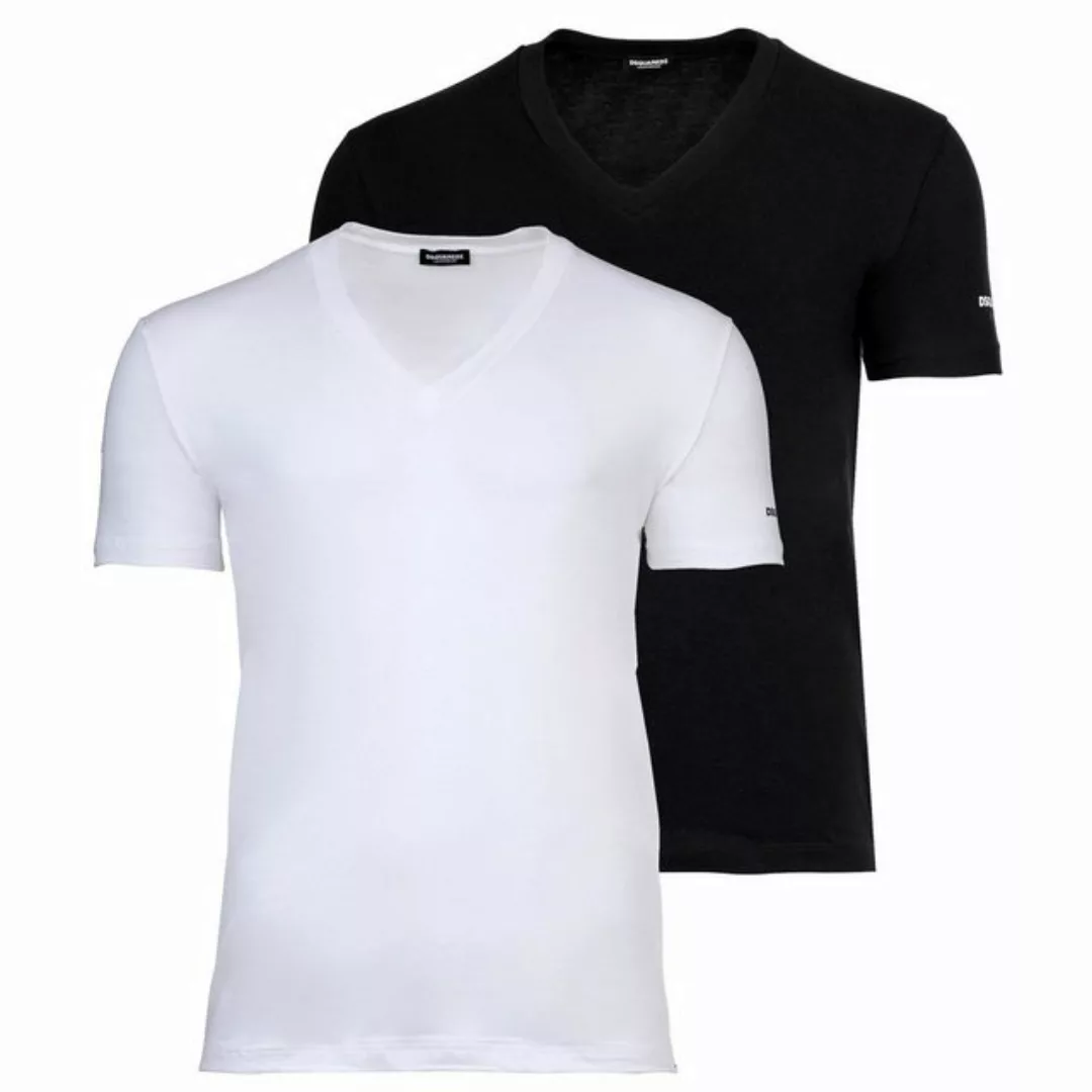 Dsquared2 T-Shirt "T-Shirt TWIN PACK V-NECK T-SHIRT 2er Pack" günstig online kaufen