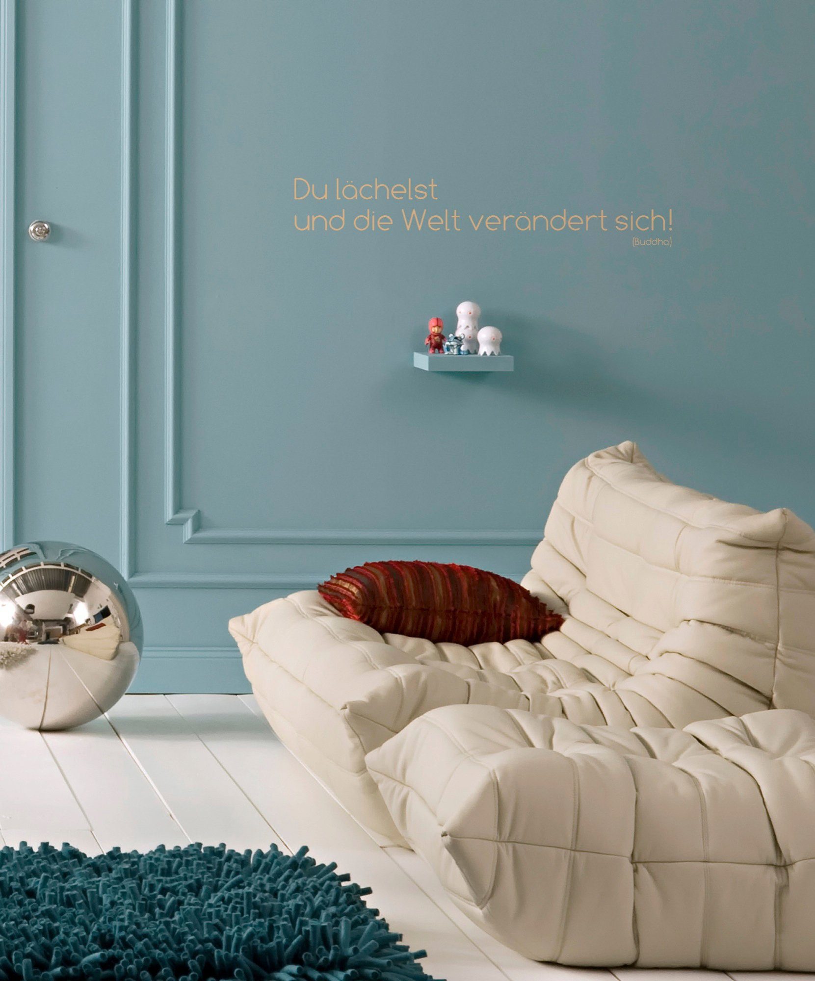 Komar Deko-Sticker Du Lächelst 14 cm x 70 cm günstig online kaufen