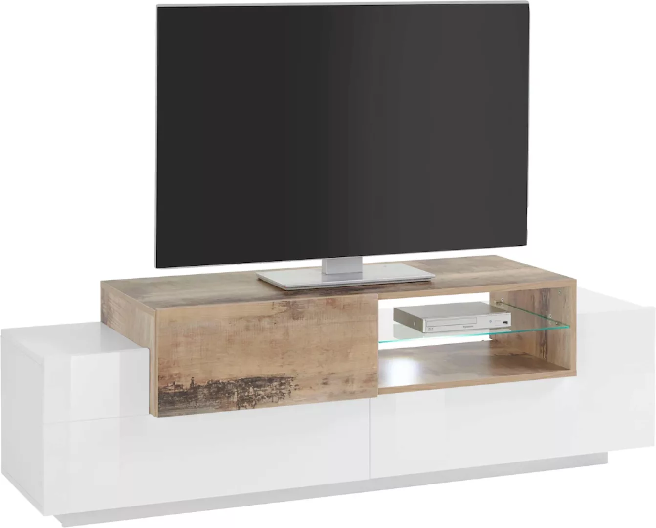 INOSIGN Lowboard "Coro,Lowboard,TV-Kommode,TV-Möbel,TV-Bank", mit 2 Klappen günstig online kaufen