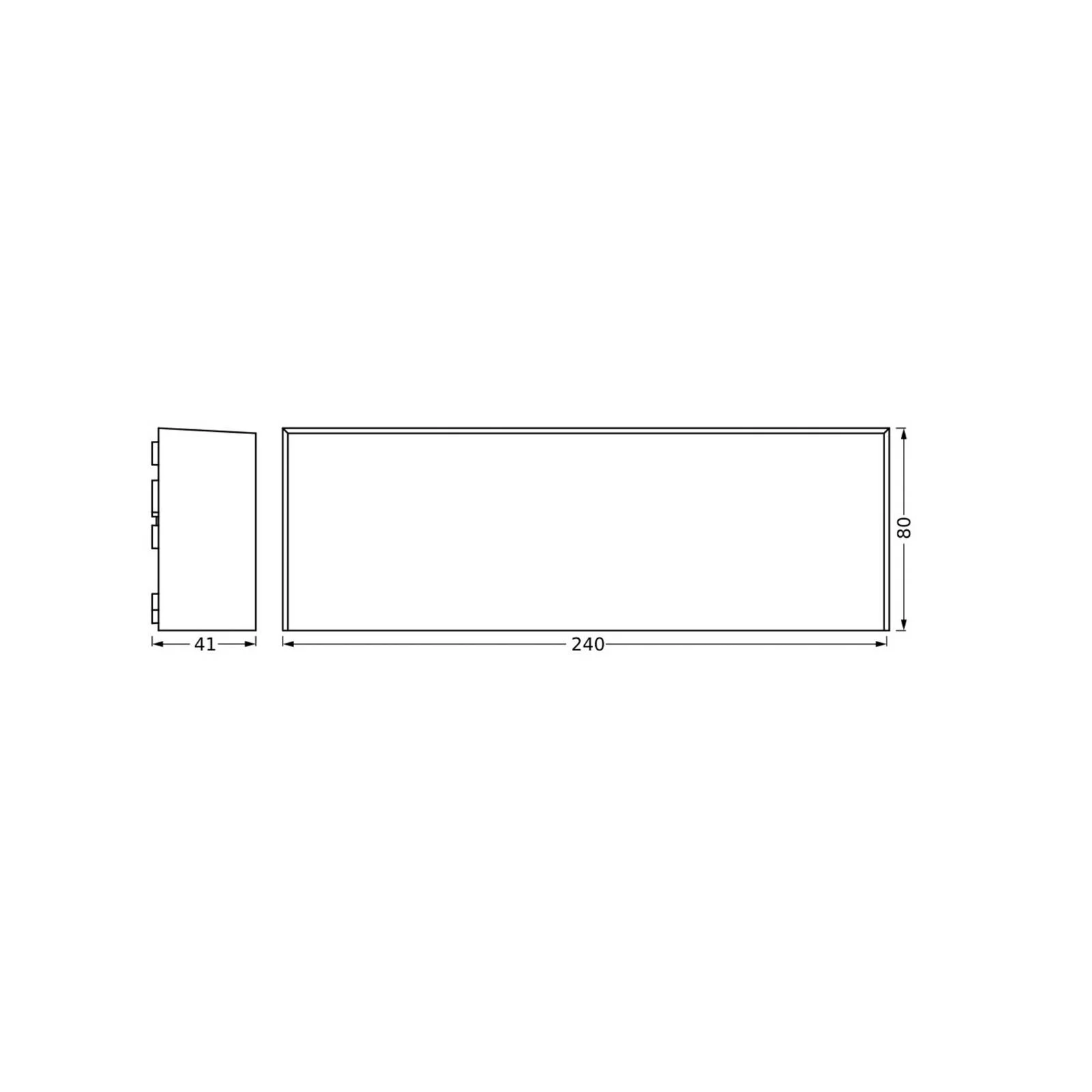 OSRAM LED-Außenwandleuchte ENDURA STYLE IVO, dunkelgrau IP65 günstig online kaufen