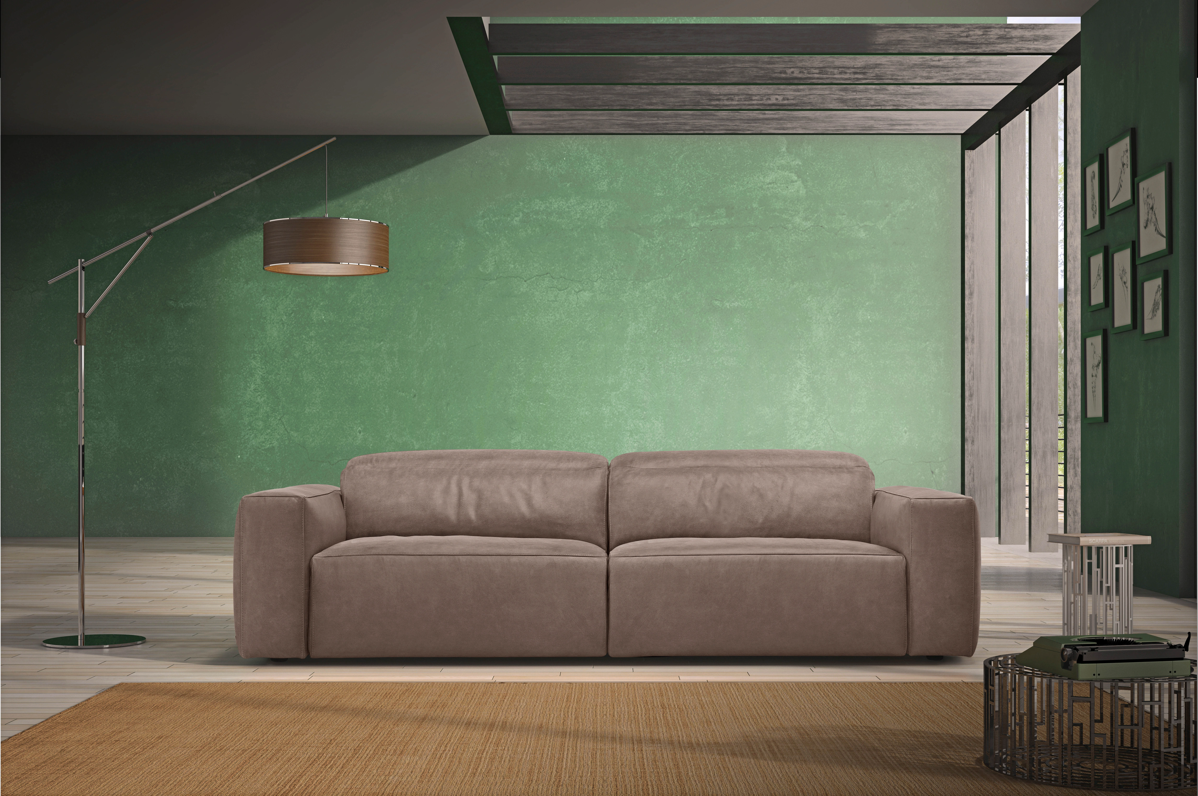 Egoitaliano 2,5-Sitzer "Beverly, Designsofa mit erstklassigem Sitzkomfort u günstig online kaufen