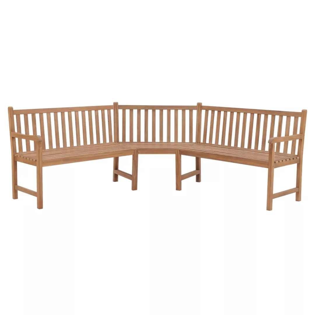 Garten-eckbank 185x185x90 Cm Massivholz Teak günstig online kaufen